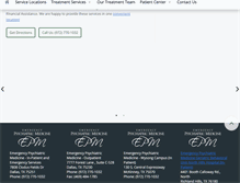 Tablet Screenshot of emergencypsychmed.com
